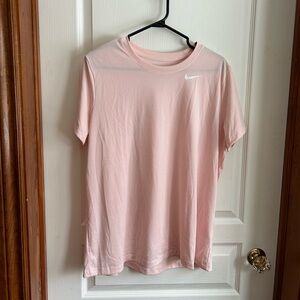 Nike Women's Light Pink Short Sleeve Tee